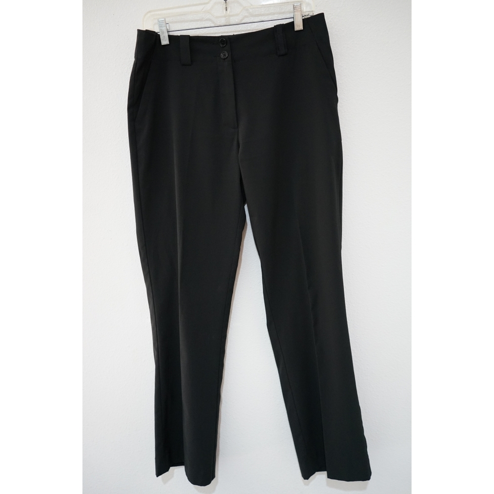 Nike Golf Fit Dry Slim Leg Womens Black Slacks 6P